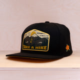 Sqrtn Hike Snapback Cap Black