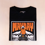 Sqrtn Mayday T-shirt Hooja Black