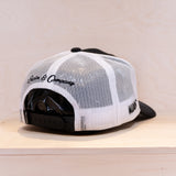Sqrtn Mumin Circle Trucker Cap Black