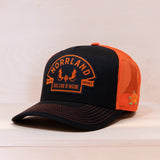 Sqrtn Nature Hooked Trucker Cap Black