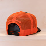 Sqrtn Nature Hooked Trucker Cap Black
