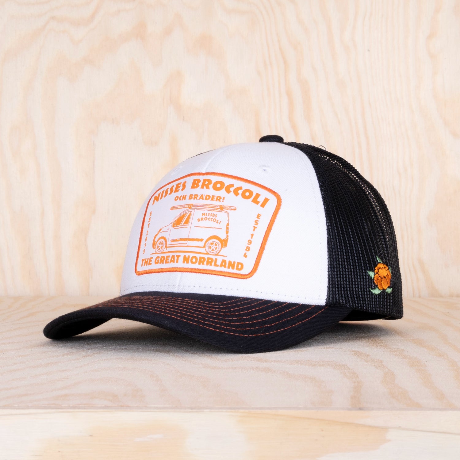 Sqrtn Nisses Low Trucker Cap White