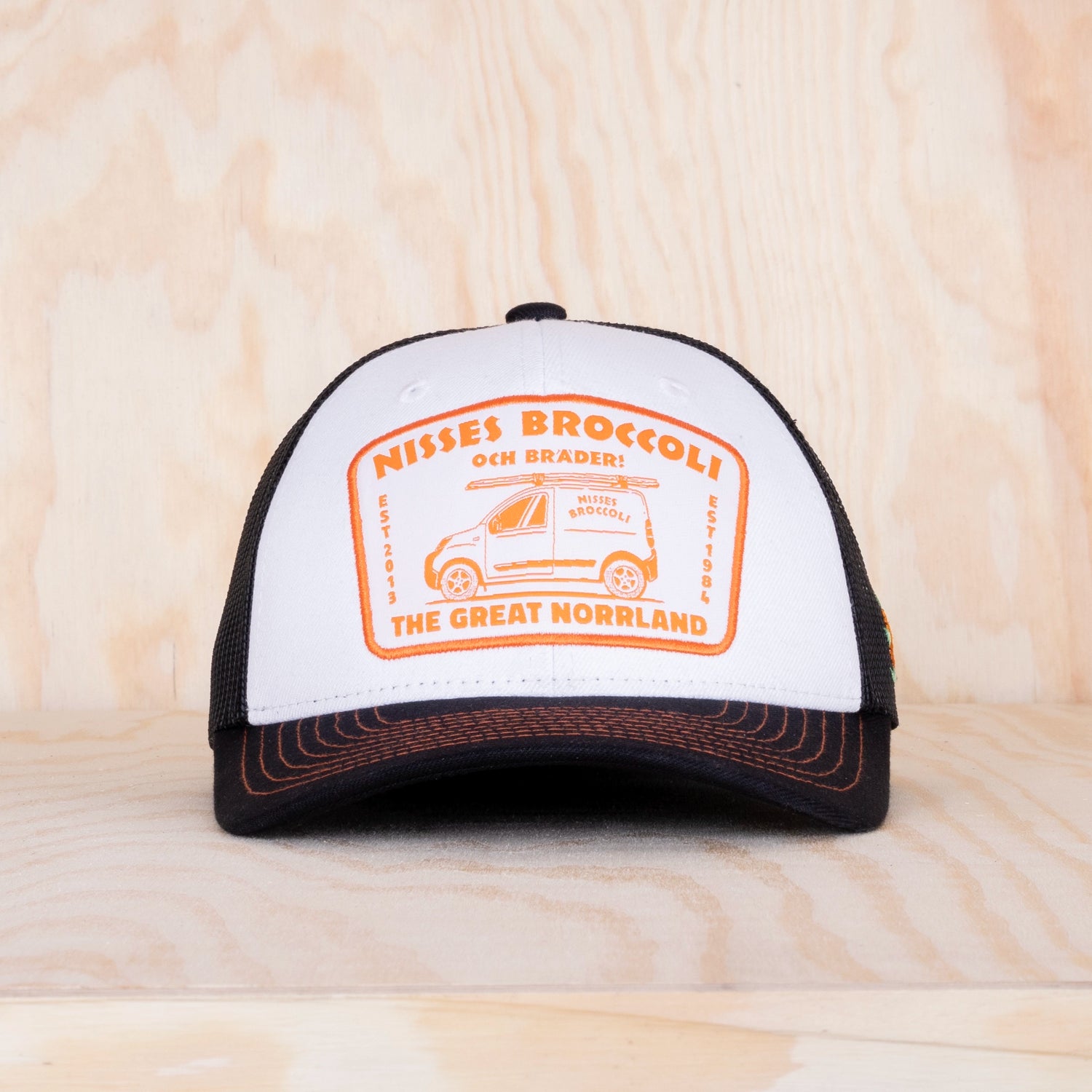 Sqrtn Nisses Low Trucker Cap White