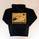 Sqrtn Nordanvind Hood Black