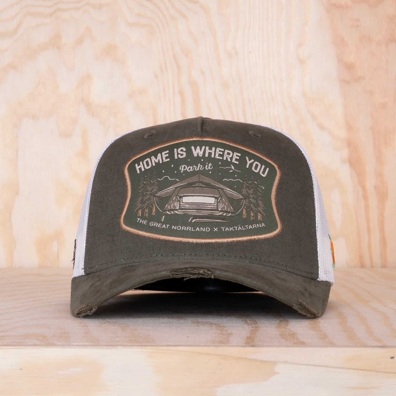 Sqrtn Park It Trucker Cap TKT Olive