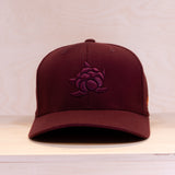 Sqrtn Patches Exclusive CB Big 120 Cap Burgundy