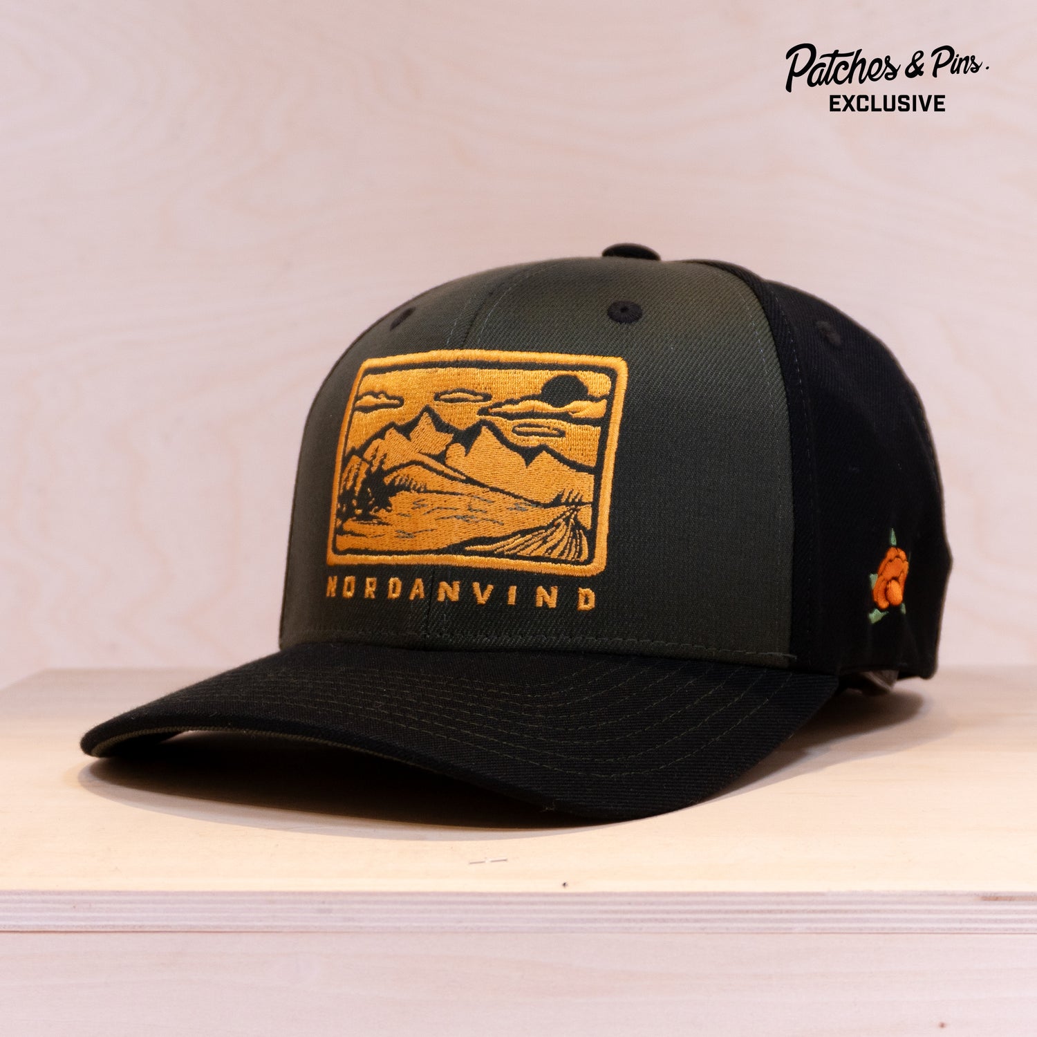 Sqrtn Patches Exclusive Nordanvind 120 Cap Olive