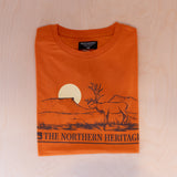 Sqrtn Porten T-shirt Orange Maple