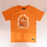 Sqrtn Recreation T-shirt Orange Caramel