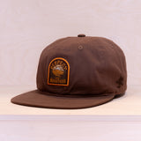 Sqrtn Respect 6-panel Cap Brown
