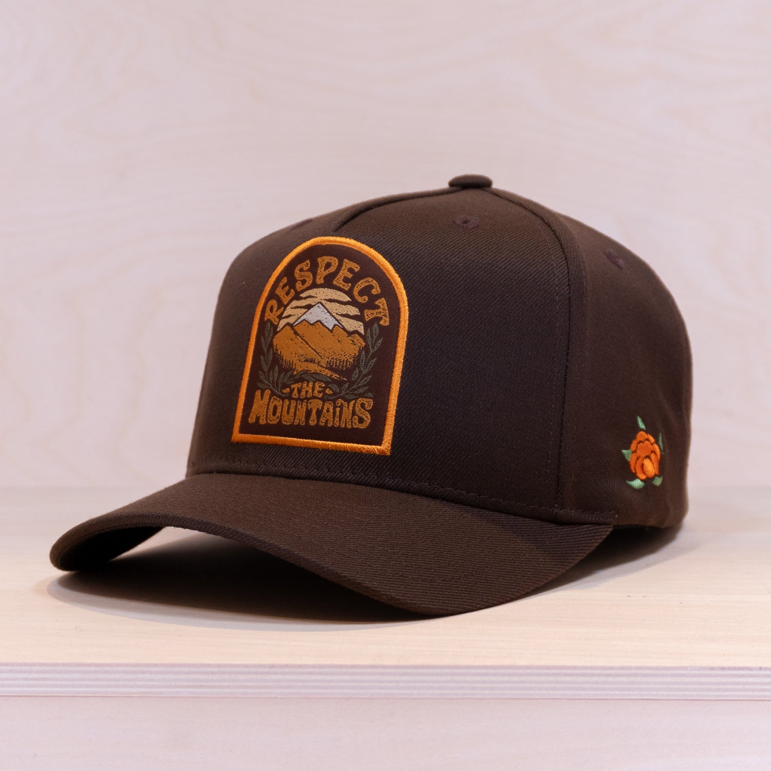 Sqrtn Respect B-Frame Cap Brown