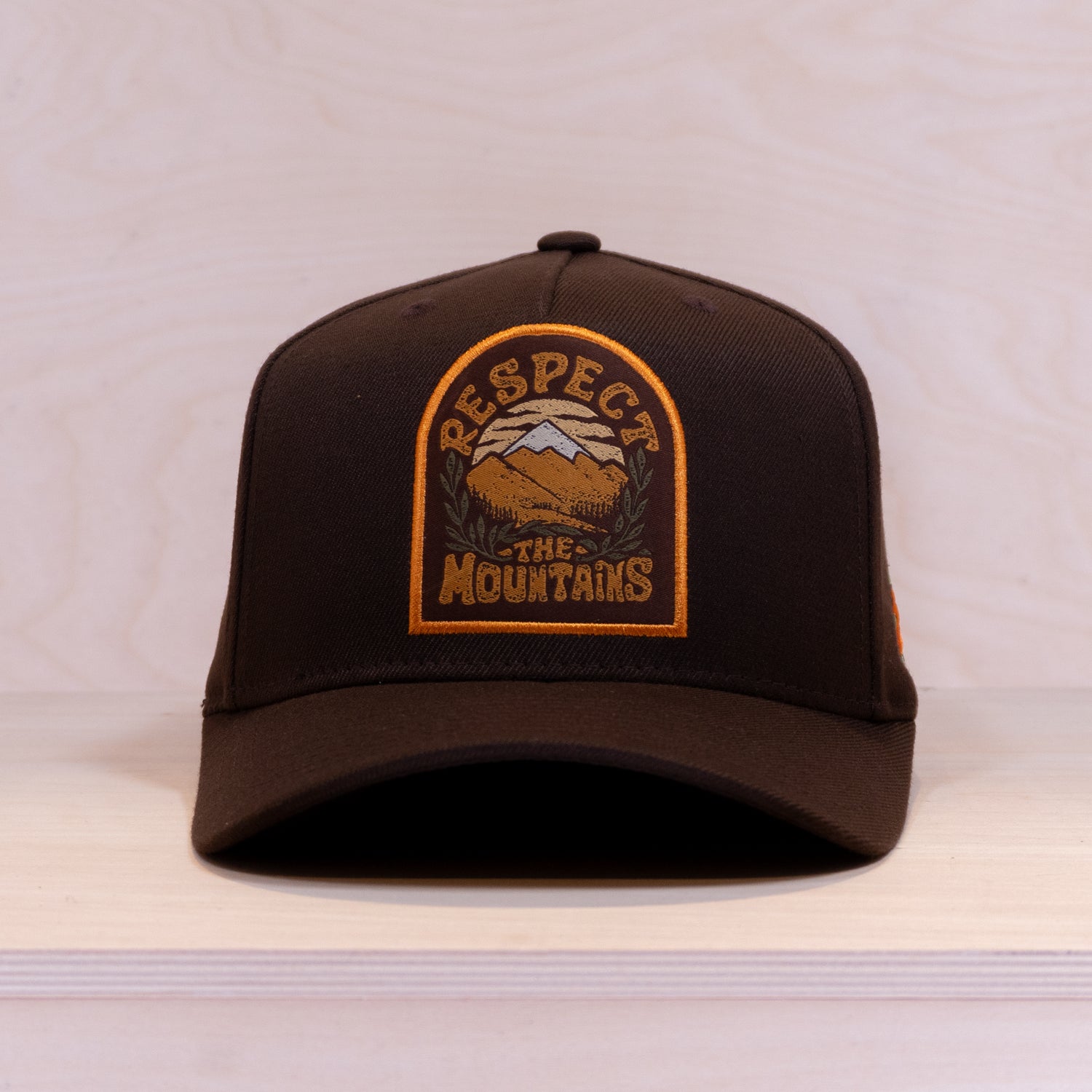 Sqrtn Respect B-Frame Cap Brown