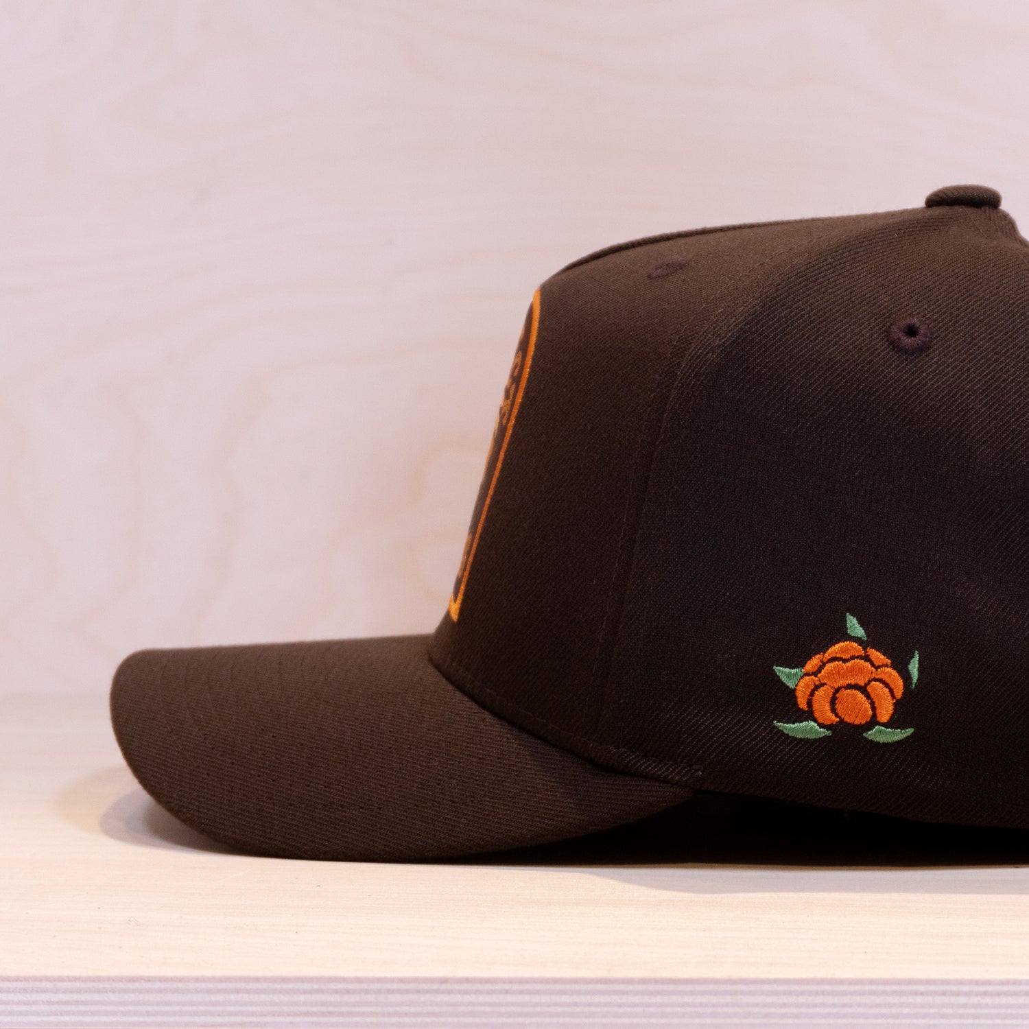 Sqrtn Respect B-Frame Cap Brown