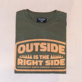 Sqrtn Right Side T-shirt Rifle Green
