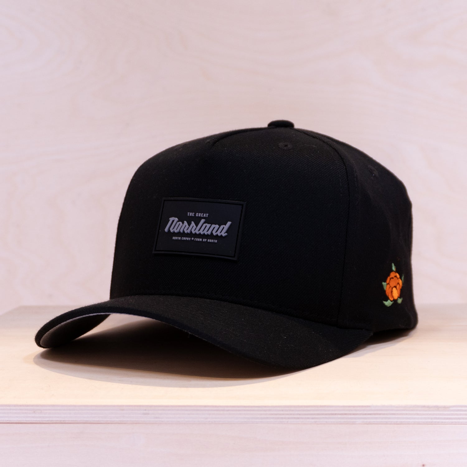 Sqrtn Simple B-Frame Cap Black