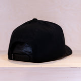 Sqrtn Simple B-Frame Cap Black