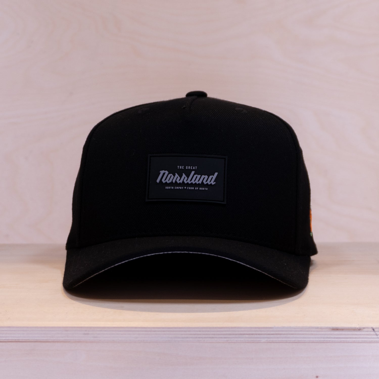 Sqrtn Simple B-Frame Cap Black