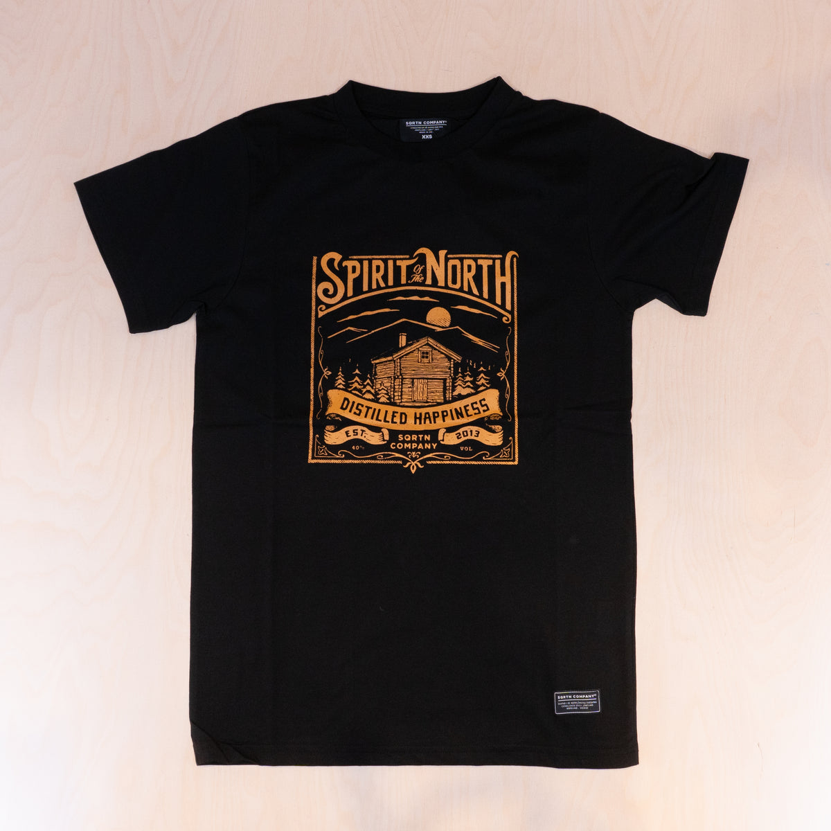 Sqrtn Spirit T-shirt Black