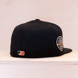 Sqrtn Symbol Fitted Cap Black