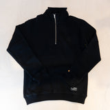 Sqrtn Symbol Half-Zip Black