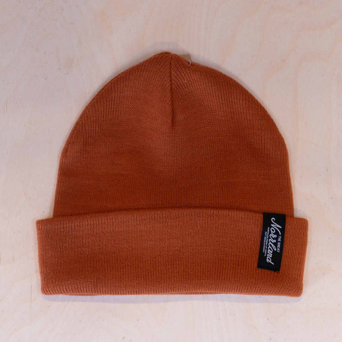 Sqrtn TGN Patch Beanie Rust