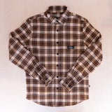 Sqrtn TGN Patch Flanell Shirt Sand
