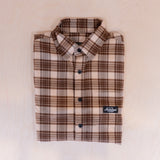 Sqrtn TGN Patch Flanell Shirt Sand