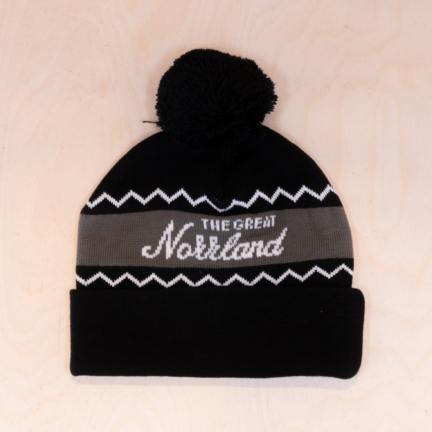 Sqrtn TGN Pom Pom Beanie Black
