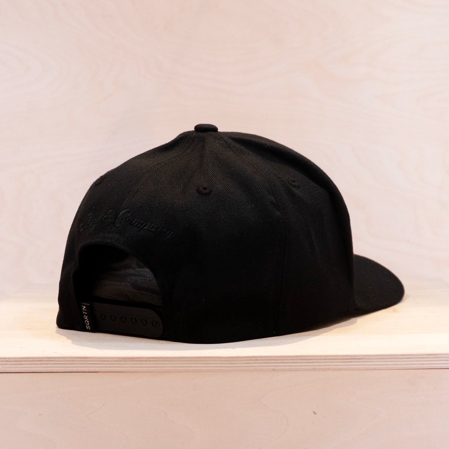 Sqrtn TGN Script Big-Fit 120 Cap All Black