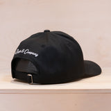 Sqrtn TGN Script Hooked Cap Black