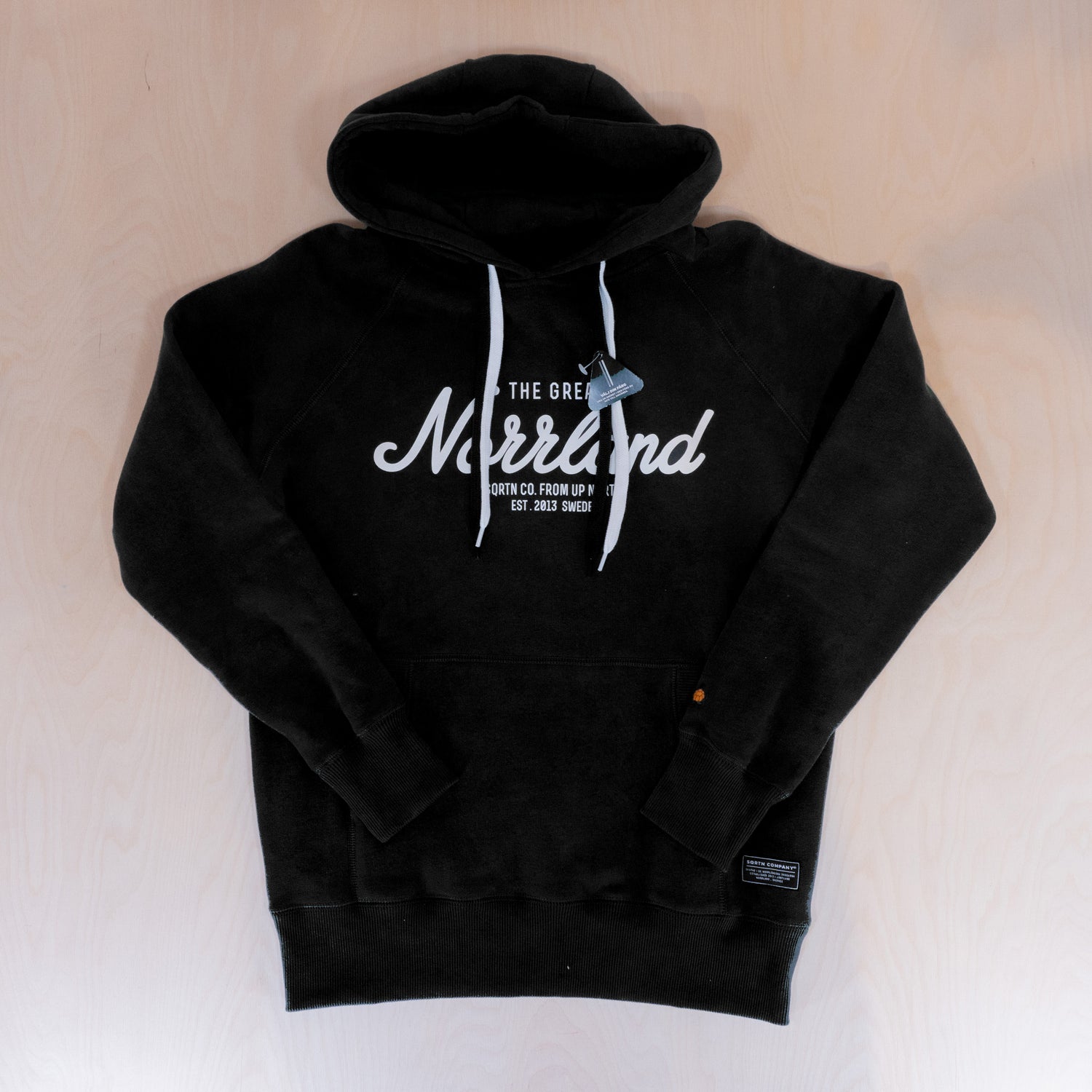 Sqrtn Great Norrland Hood Black