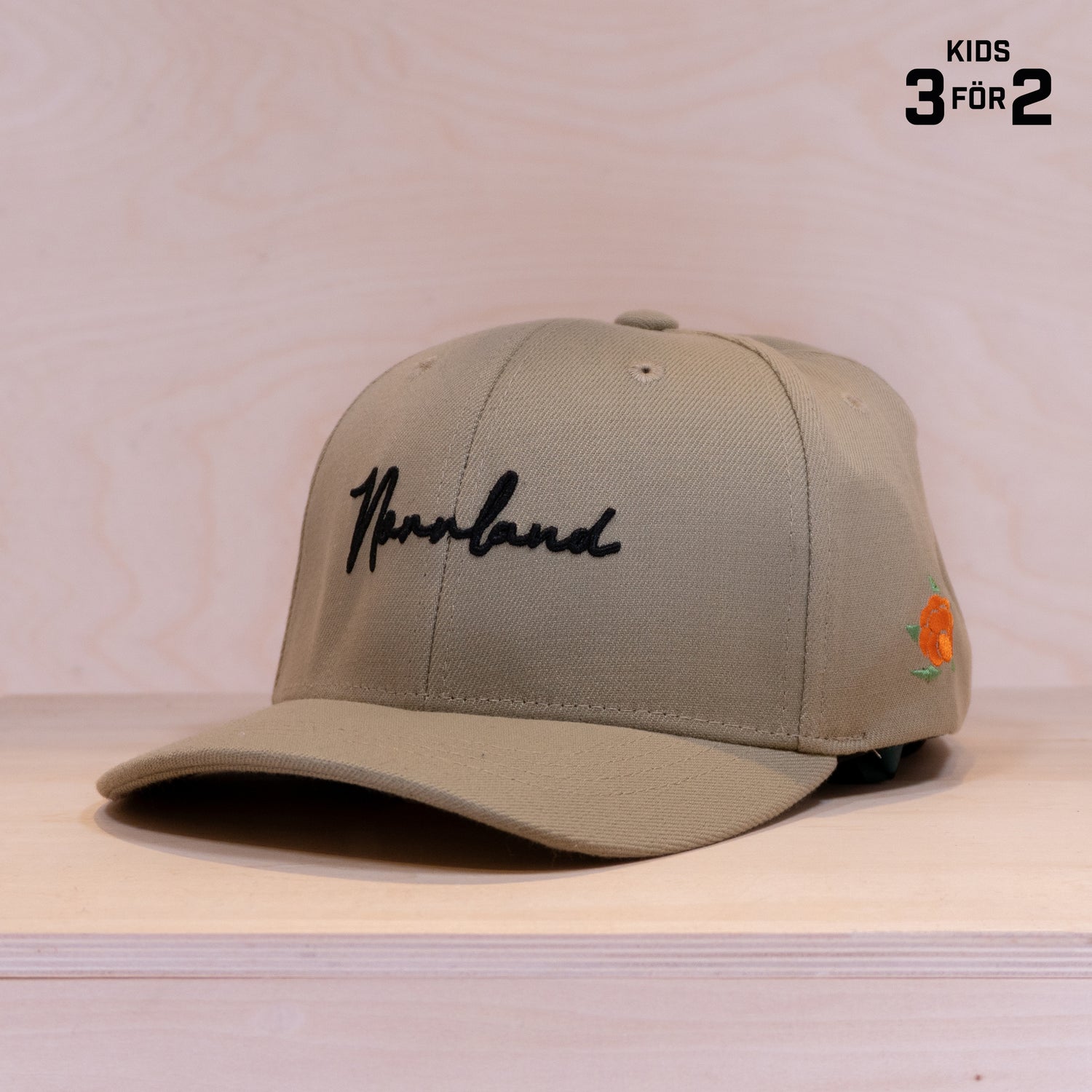 Sqrtn Life Hooked Kids Cap Soft Green