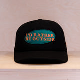 Sqrtn Retro Foam Trucker Black