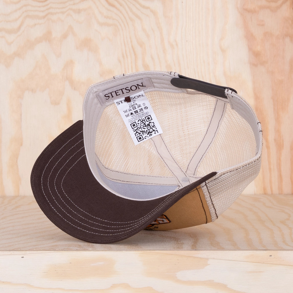 Stetson Classic Globe Trucker Cap Brown