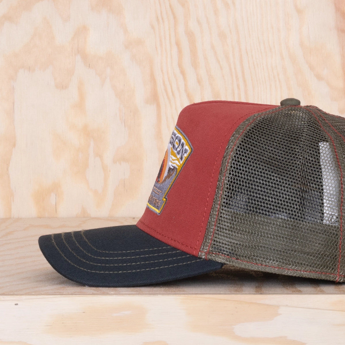 Stetson Wolf Trucker Cap Green
