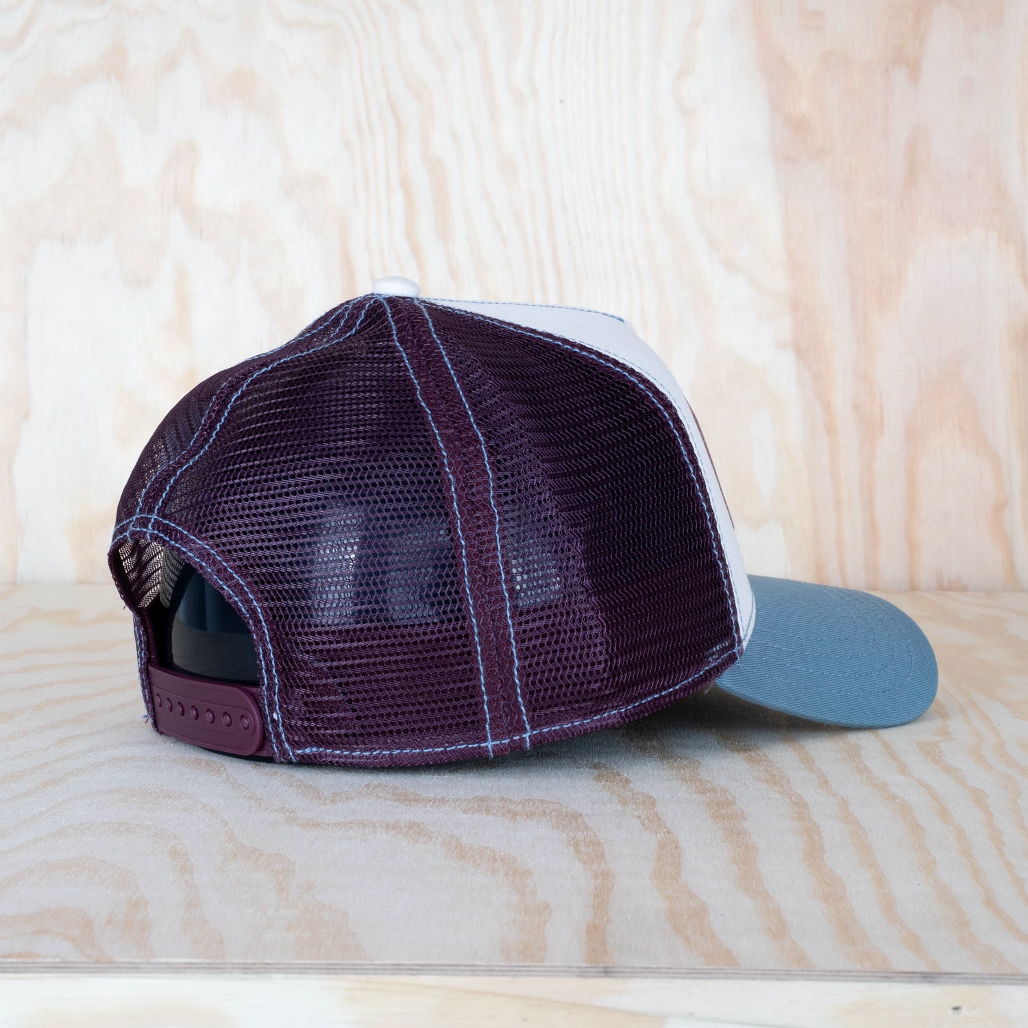 Stetson Pastel Trucker Cap Blue/Ecru