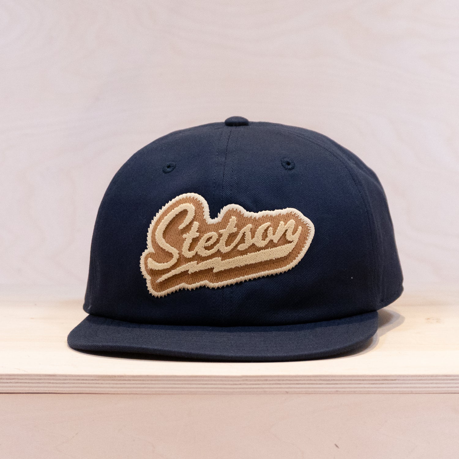 Stetson Retro Cotton 6-panel Cap Navy