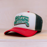 Stetson Trucker Lettering Cap Off-white