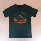Sqrtn National Park T-shirt Dark Olive
