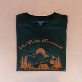 Sqrtn National Park T-shirt Dark Olive