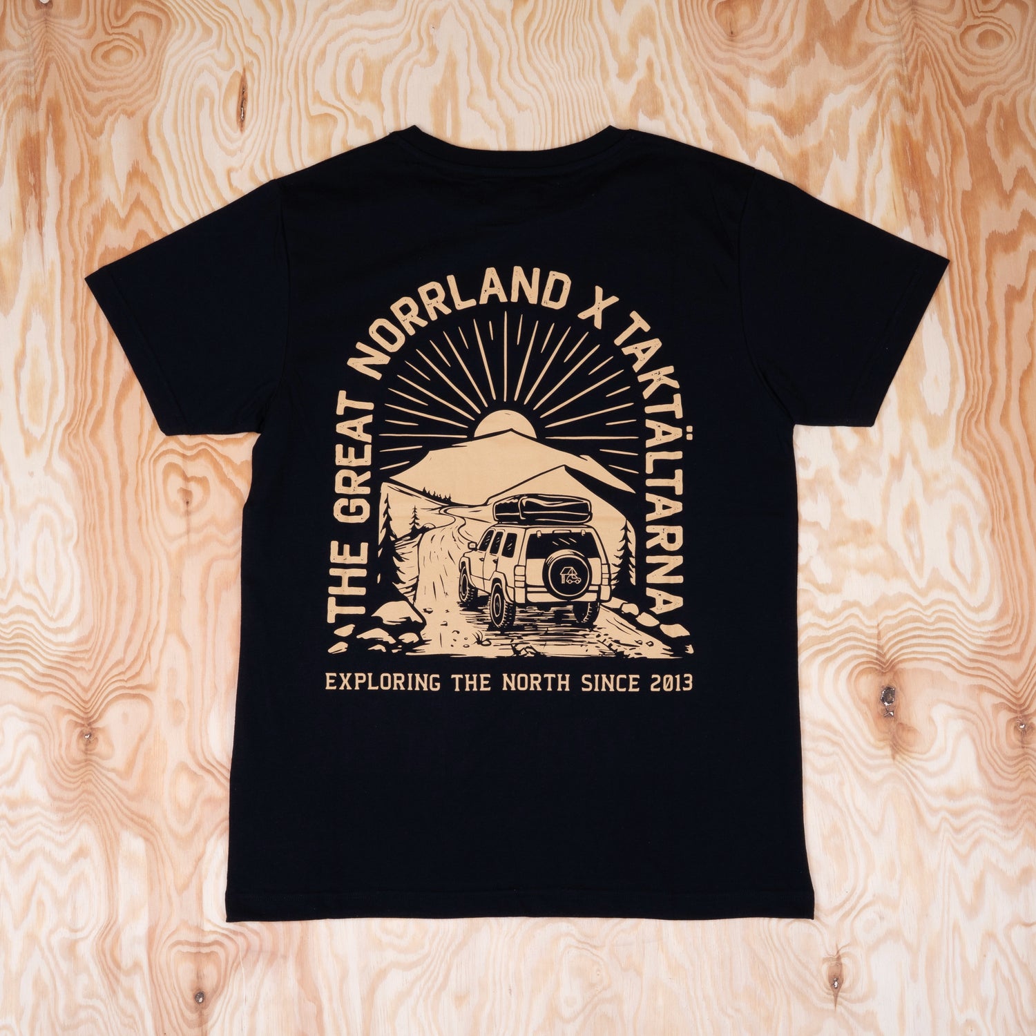Sqrtn Explore T-shirt TKT Black