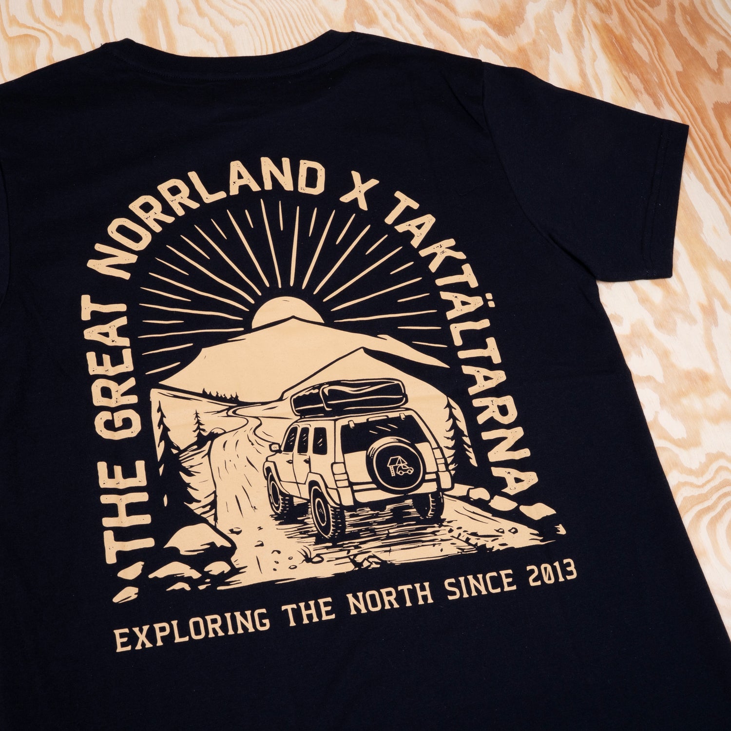 Sqrtn Explore T-shirt TKT Black