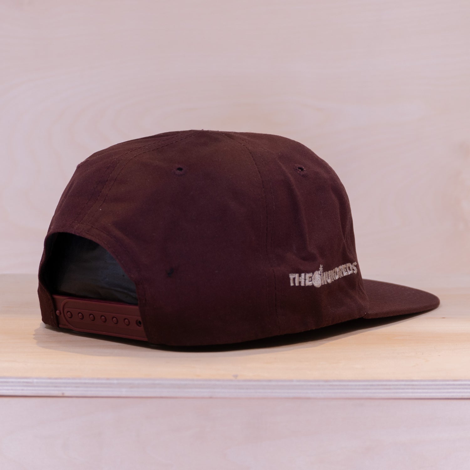 The Hundreds Rawkus Snapback Burgundy