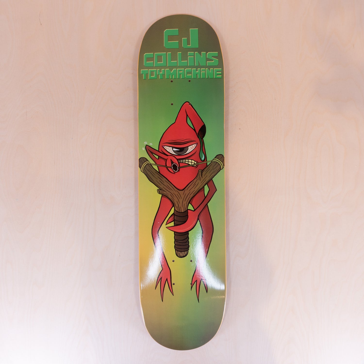 Toy Machine CJ Collins Sling Shot 8 Skatedeck