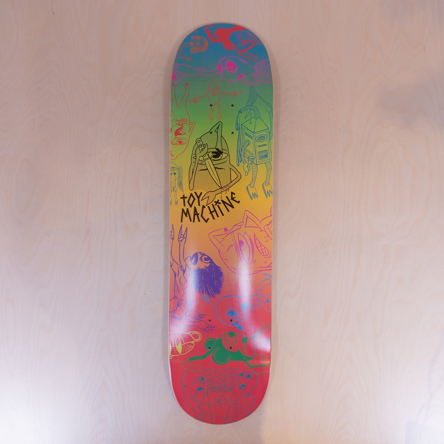 Toy Machine Characters II 8.0 Skatedeck