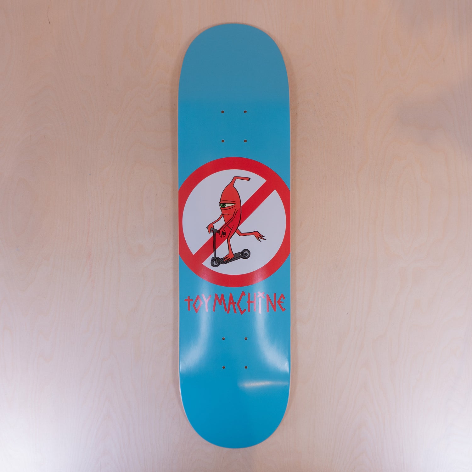 Toy Machine No Scooter Blue 8.25 Skatedeck
