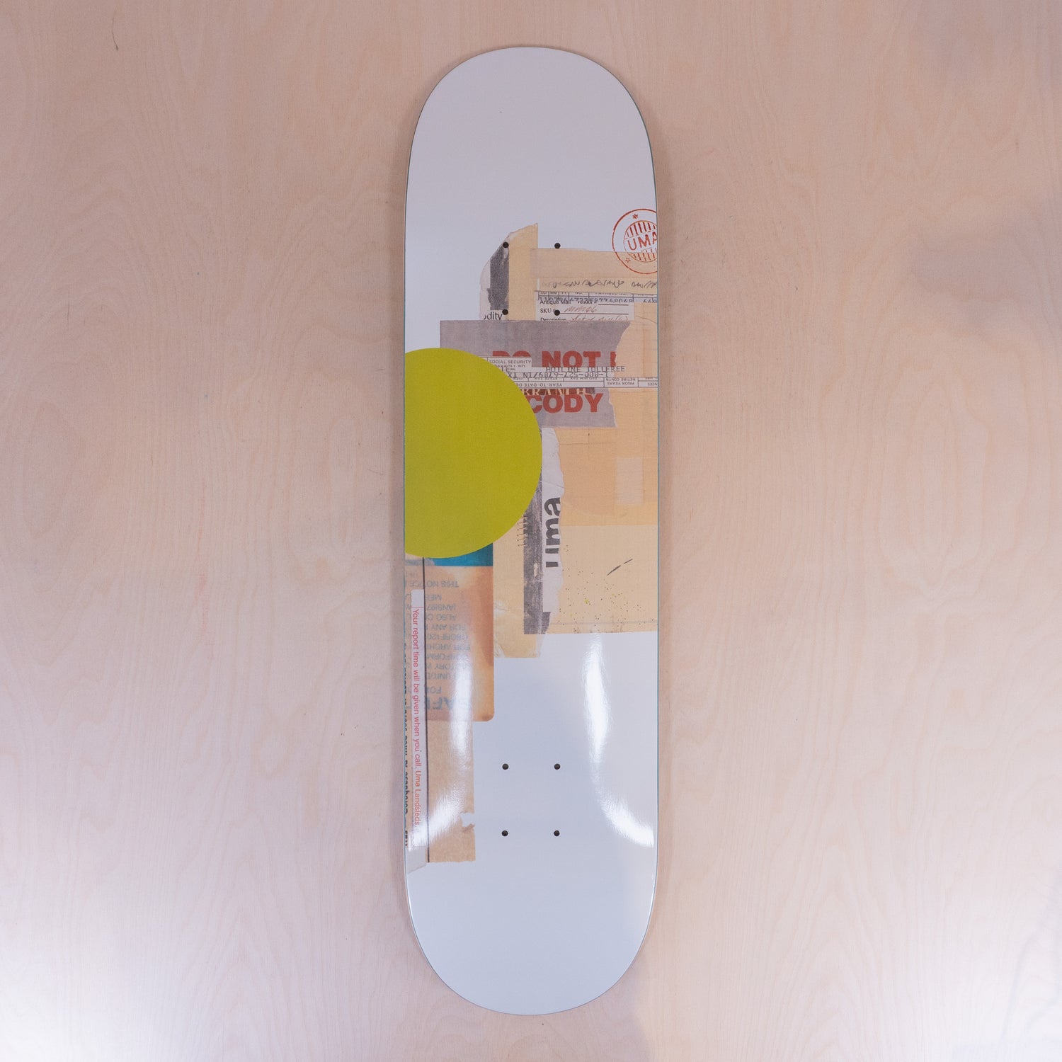 Uma Cody Chapman Remnants 8.125 Skatedeck