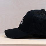 Von Dutch Oval Patch Trucker Black