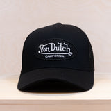 Von Dutch Oval Patch Trucker Black