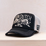 Von Dutch Screen Print Trucker White/Black